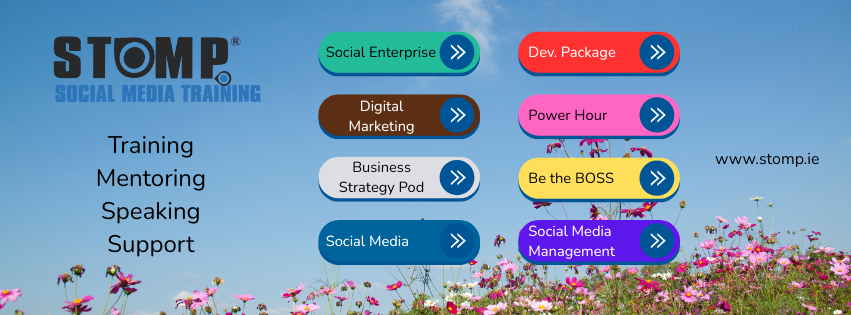 We're thrilled to announce that  STOMP Social Media Training Ltd will be exhibiting at #BizExpo2025! Learn more from Melanie Boylan and the STOMP team on Oct 23rd in Dublin's RDS. Register here tinyurl.com/5n8cmcdy #SocialMediaMarketing #DigitalMarketing