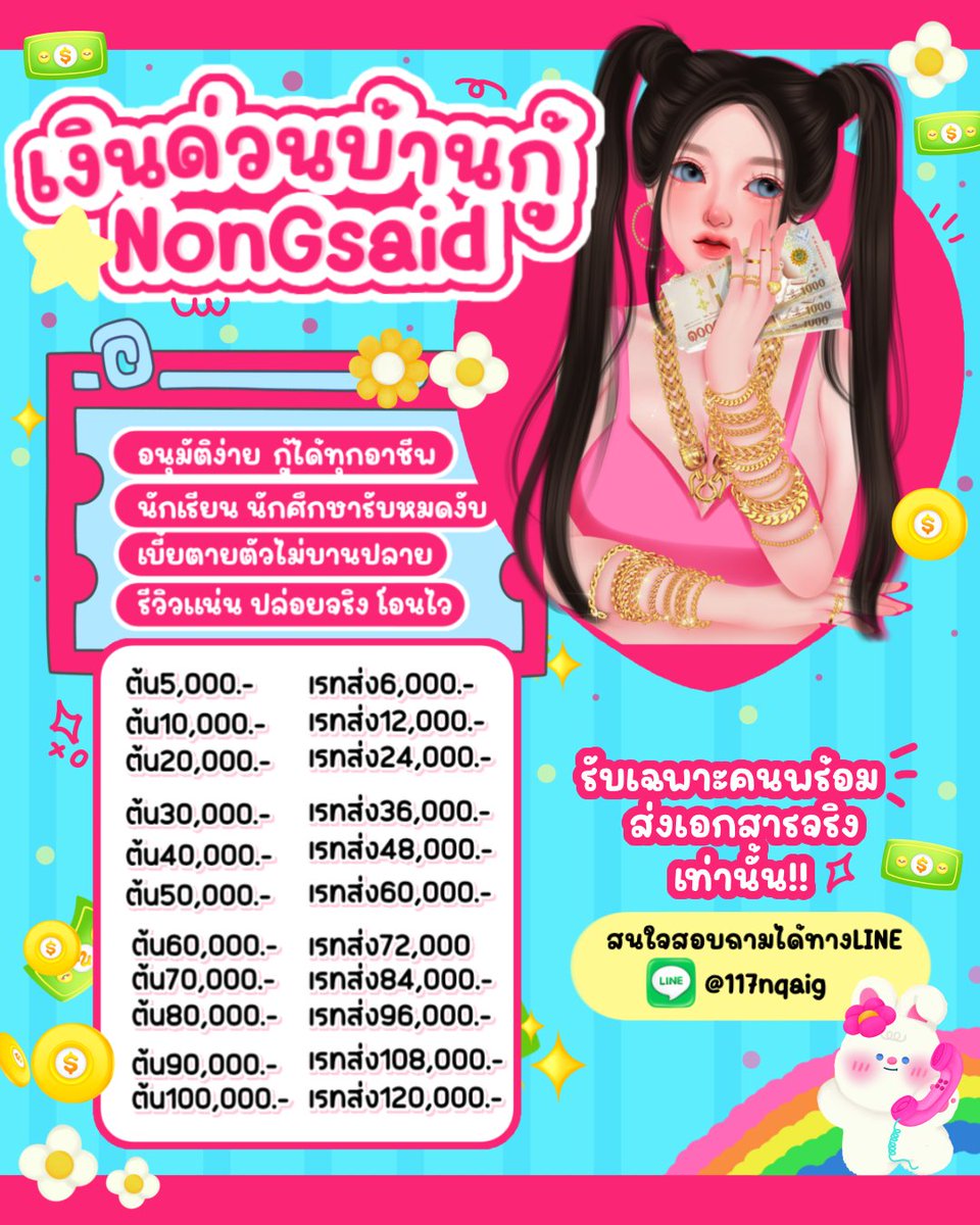 dzao28437's tweet image. 🪜 ใครติดปัญหาเรื่องเงินมาทางนี้🎏
เงินหมุน เงินทุน #ปล่อยเงินกู้ ต่อยอดธุรกิจ🦌
🍄กู้รายใหม่꒰สูงสุด 5K - 100K꒱🍄
เอกสารไม่ยุ่งยาก เอกสารครบ อนุมัติไว🐰

📢สจ.จิ้ม 𝐥𝐢𝐧𝐤 หน้า 𝐁𝐢𝐨 ค๊า💌🌷
#เงินกู้ออนไลน์ #เงินกู้ด่วน #เงินกู้ #กู้เงิน #กู้เงินนักศึกษา #กู้เงินรายเดือน