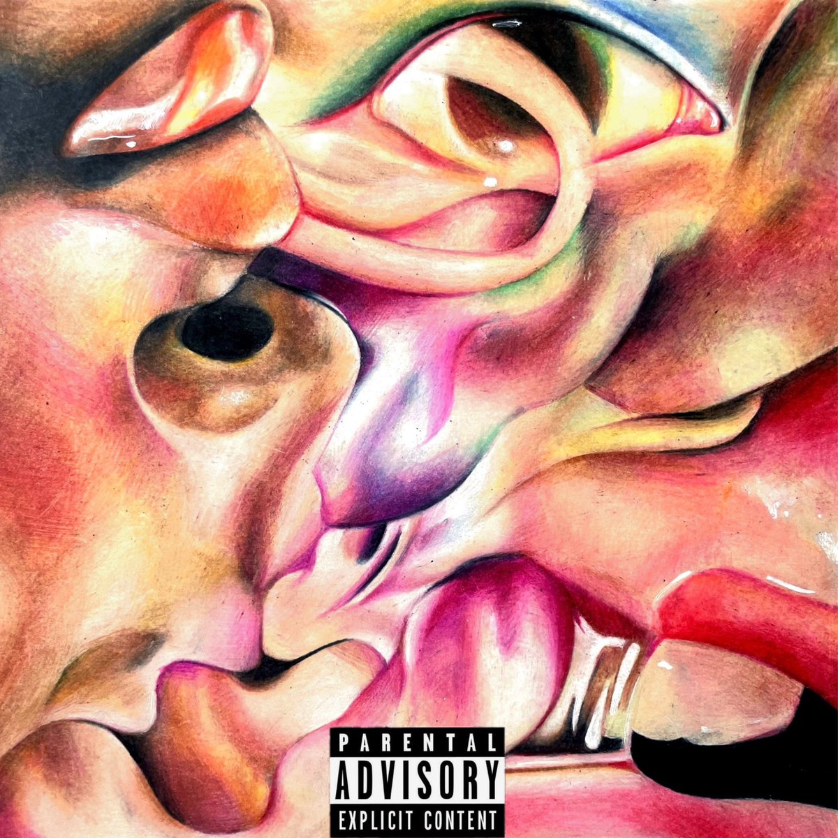 buckymalone703's tweet image. THEY EAT WITH THEIR EYES, DRINK WITH THEIR EARS. AN ALBUM BY @buckymalone703 &amp;amp; @6512GAWD ALBUM COVER ART BY: @n4j4i  TUESDAY JULY 29TH ! SAVE THE DATE 🫗👁️🍝👂🏾🎧🌈💿
