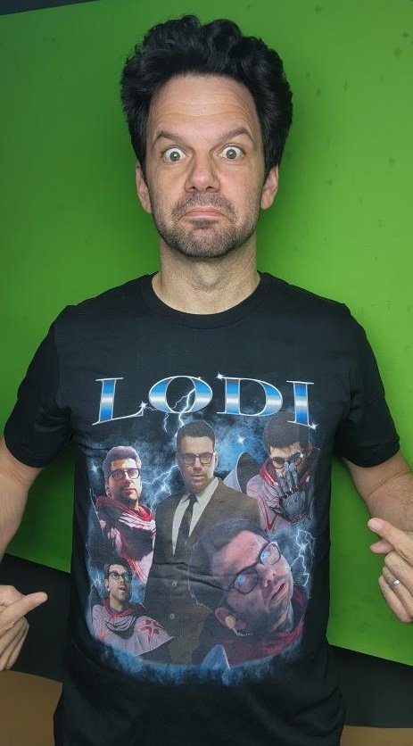 lobrocop's tweet image. Well, didn't know this 24 hrs ago, but ... turns out I'll be at my first @GCXEvent tomorrow (Fri.) 10a-6p!
Dunno what to expect, but EXCITED (I'll prob'ly lean ALLL the way in & wear the Lodi shirt to dispense with any pretense of subtlety)
Feel free to say hi! Love to meet ya!