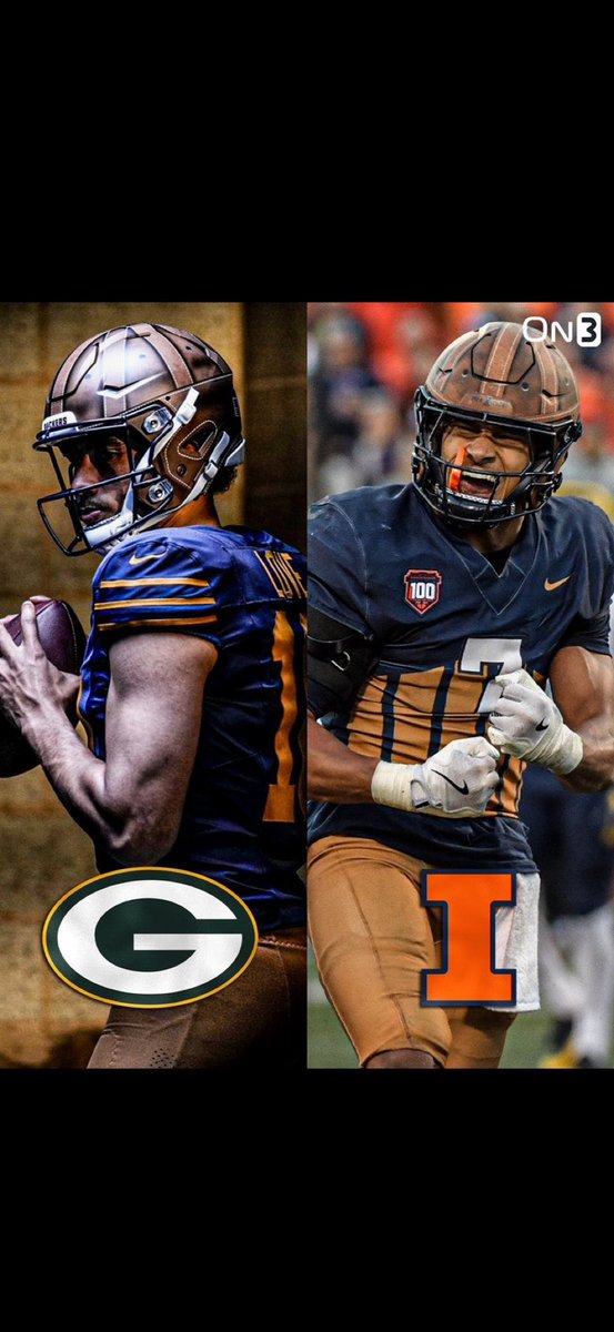 therealburns3's tweet image. U of I helmet
Bears old jerseys

LOL