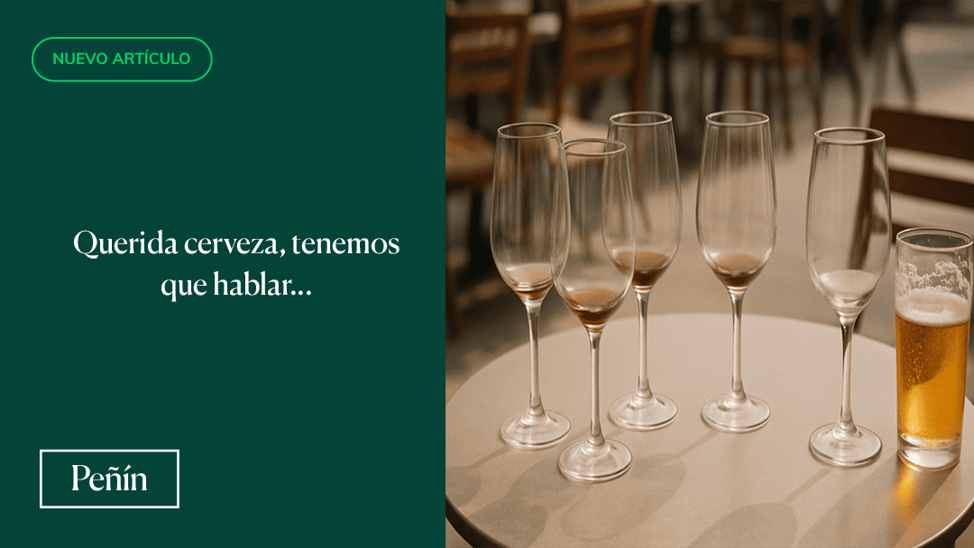 Ha sido un largo viaje. Siempre estás ahí: fría, burbujeante, leal🍺. Una amiga que nunca falla. Pero algo ha cambiado. No eres tú, soy yo💔. Quizá este verano necesito algo distinto.

guiapenin.wine/magazine-flash…