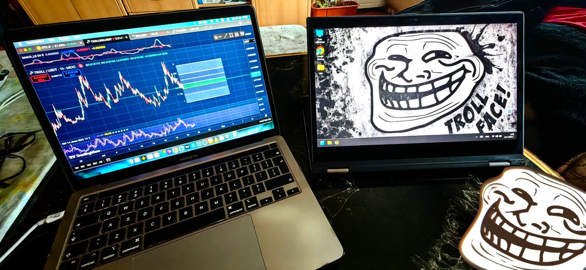 Ghost_Capitall's tweet image. Work time for $TROLL 👑 of course 💰🚀🚀
