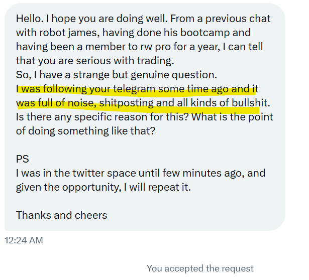 larpcapitalwc's tweet image. a dm i just got lmao