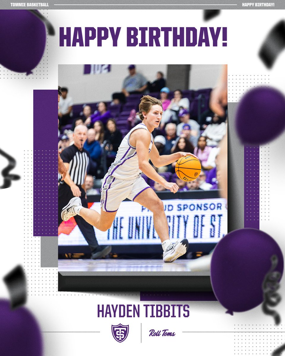 TommieMBBall's tweet image. Happy Birthday, Tibbs!

#RollToms