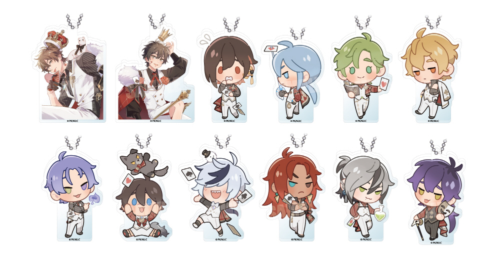 animatejma_bkk's tweet image. สินค้าเข้าใหม่จาก NU: Carnival
Playing Cards Ver.
-Trading Acrylic Charm ราคาสุ่มละ 250 บาท
-Trading Acrylic Block Keyholder Vol.2 ราคาสุ่มละ 320 บาท
-Trading Can Badge ราคาสุ่มละ 160 บาท
สมาชิกลด 5%
วางจำหน่ายแล้วทางหน้าร้านอะนิเมทสาขา MBK Center นะครับ
#animatebkk