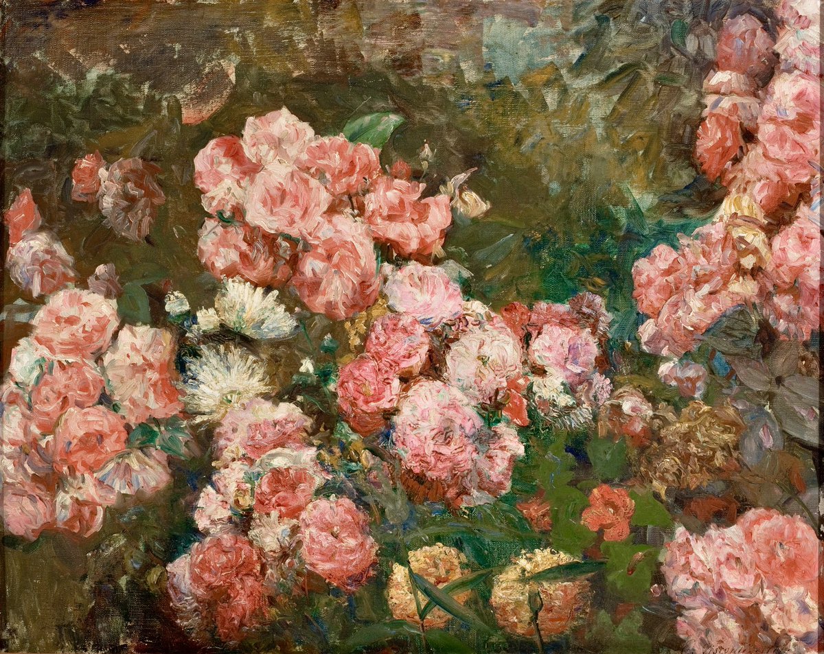 EmiWesolowski9's tweet image. Flowers by Eliseu Visconti, 1917.