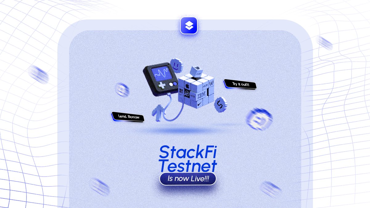 🚨 StackFi Testnet is officially LIVE!

We’ve launched the core engine of sustainable leverage – now it’s your turn to explore:

🔺Credit Accounts
🔺Real yield lending
🔺and Composable leverage across #Base.

🔗 Testnet Access: [ stackfi.netlify.app ]

💬 Join the community: