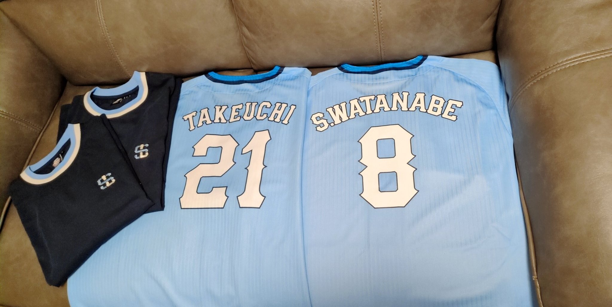 【超希少！極美品】日本体育大学 NSSU LIONS ユニフォーム XL ブルー 超希少！極美品】日本体育大学 NSSU LIONS ユニフォーム XL