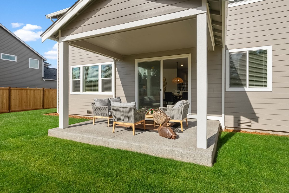 pov: summertime bliss at The Preserve. 😌☀️ Coffee on the patio, dinner al fresco, and year-round relaxation on your peaceful, covered deck. 

This is what home should feel like. 🌿🏡

Visit us daily 12-5PM or take a look on our website: bit.ly/3wX6SId 

#rushhomes