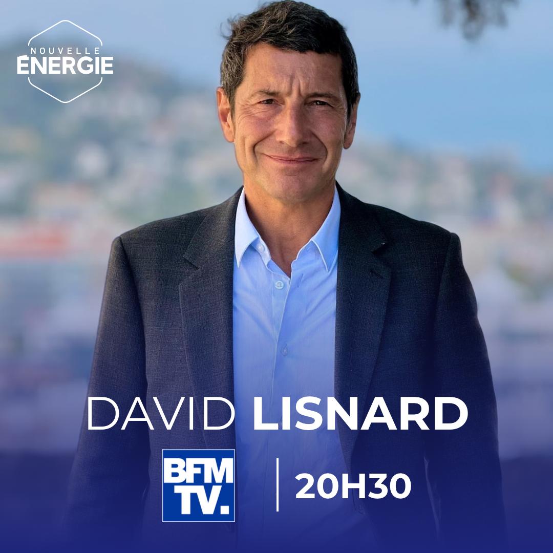 📺 Retrouvez <a href="/davidlisnard/">David Lisnard</a> en direct sur <a href="/BFMTV/">BFMTV</a>, ce soir à partir de 20h30.