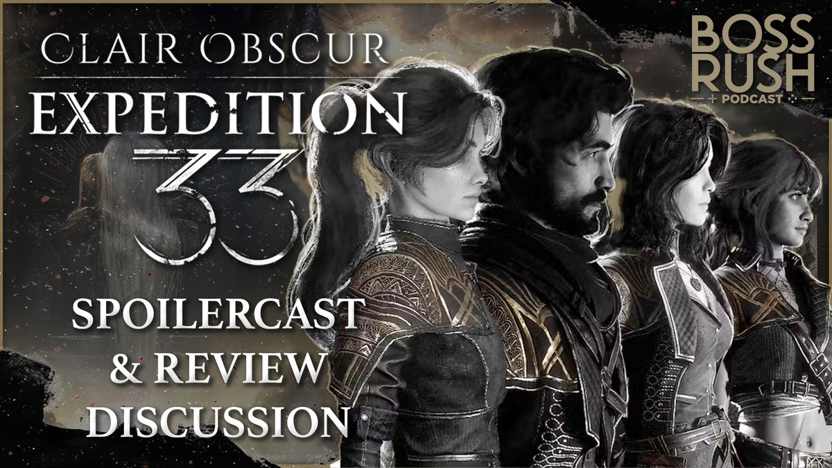 Tune in for the <a href="/BossRushNetwork/">The Boss Rush Network</a> presentation of the Clair Obscur: Expedition 33 Spoilercast and Review Discussion now 🌟🎮 🎙️ 

Watch 📺 buff.ly/kNGqYPk 

@auditor415, <a href="/CGDannyB/">CGDannyB 👉 BSKY</a>, @ProfStalke, and <a href="/StoyMKE8/">Stoy</a> join me to discuss one of the most surprising video games of the