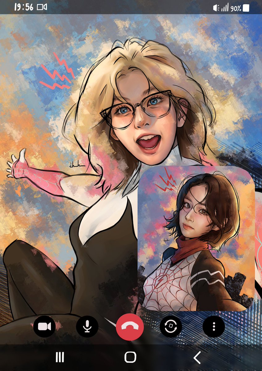 j_h___h___'s tweet image. 영통하는 느낌쓰
-
#NMIXX #엔믹스 #BAE #배이 #설윤 #SULLYOON #spiderman #GwenStacy #drawing #illustration #doodle #그림 #드로잉 #일러스트 #엔믹스팬아트 #NMIXXfanart #kpopfanart #spidersilk