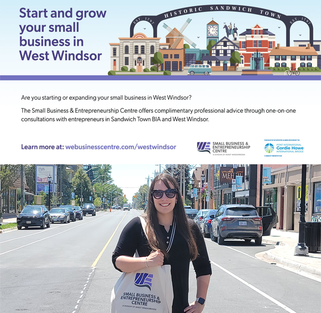 Small Business & Entrepreneurship Centre (@wesmallbusiness) on Twitter photo ๐
Reminder: Next month, we're offering complimentary professional advice through one-on-one in-person consultations the third Tuesday of every month from 1 - 4 p.m. for #entrepreneurs in <a href="/SandwichTownBIA/">Sandwich Town Business Improvement Association</a>โฏand west Windsor.
โช๏ธ Schedule an appointment with #SBEC Business Advisor ๐
Reminder: Next month, we're offering complimentary professional advice through one-on-one in-person consultations the third Tuesday of every month from 1 - 4 p.m. for #entrepreneurs in <a href="/SandwichTownBIA/">Sandwich Town Business Improvement Association</a>โฏand west Windsor.
โช๏ธ Schedule an appointment with #SBEC Business Advisor