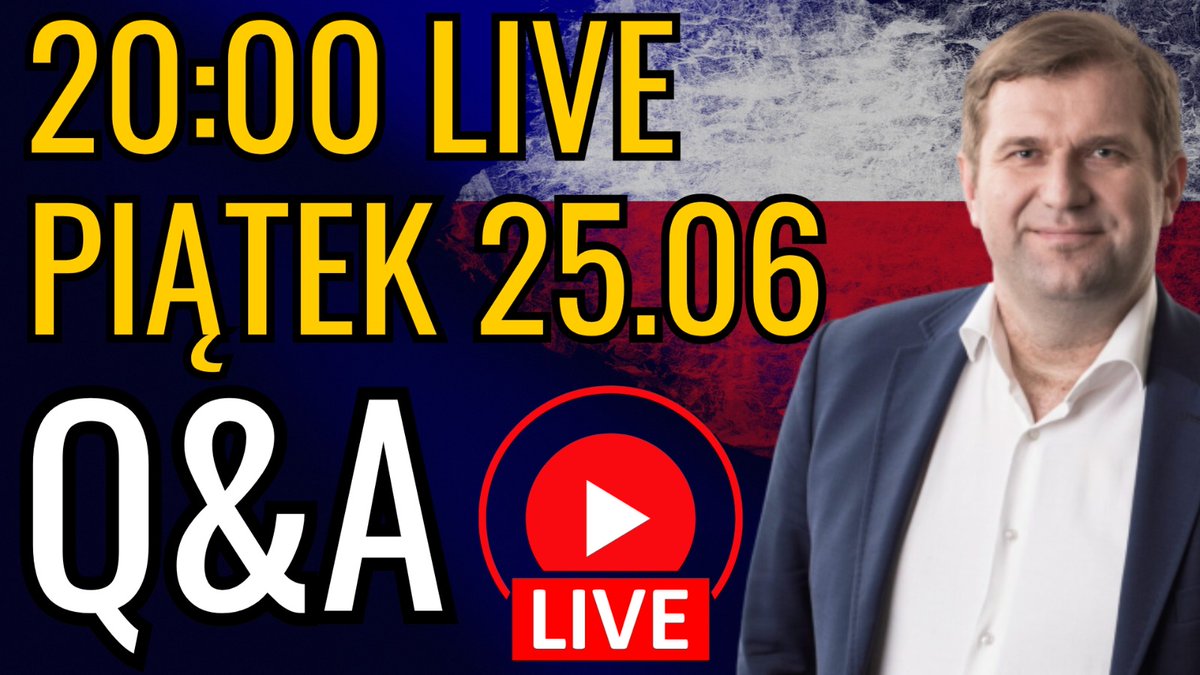 RadekPyffel's tweet image. Piątek i wakacje, ale liczę że ktoś jednak wpadnie 😉
Zapraszam jutro o 20: 00 na LIVE
Do zobaczenia!