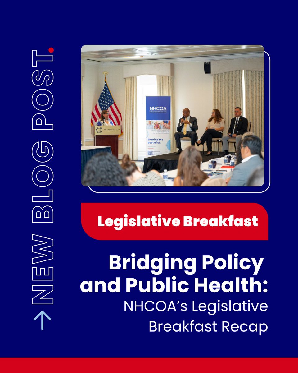 NHCOA's tweet image. Last week, NHCOA hosted a powerful #LegislativeBreakfast, bringing together national leaders and advocates to tackle urgent #health issues. The event sparked essential conversations on policy and access.
📖Read more here:
EN: bit.ly/4o33LnD
SPA: bit.ly/44JQlFv