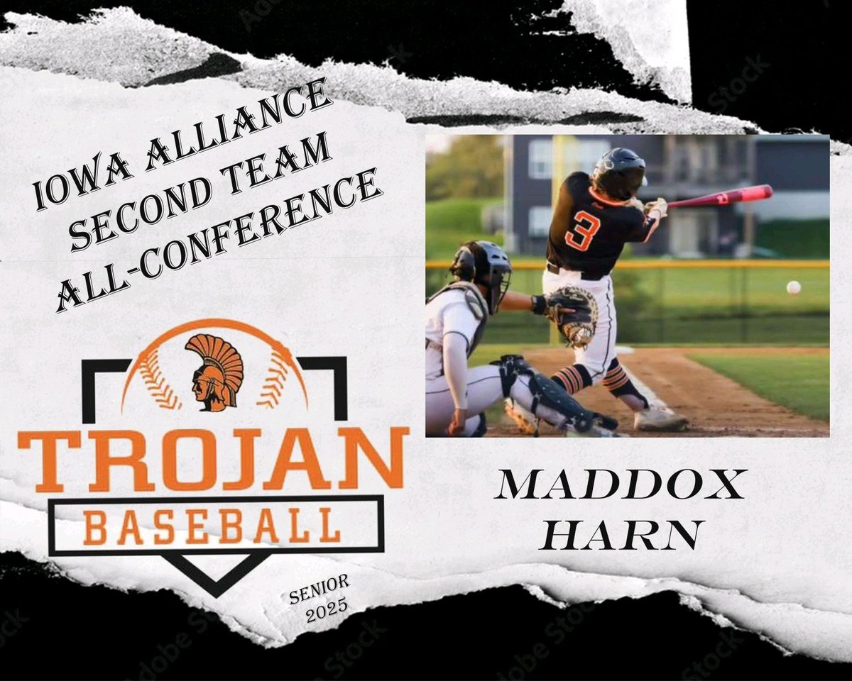 eastloobaseball's tweet photo. Congratulations to @MaddoxHarn42509! Great senior year! He played everywhere and a leader for our team. https://t.co/CvqvwrlnJA