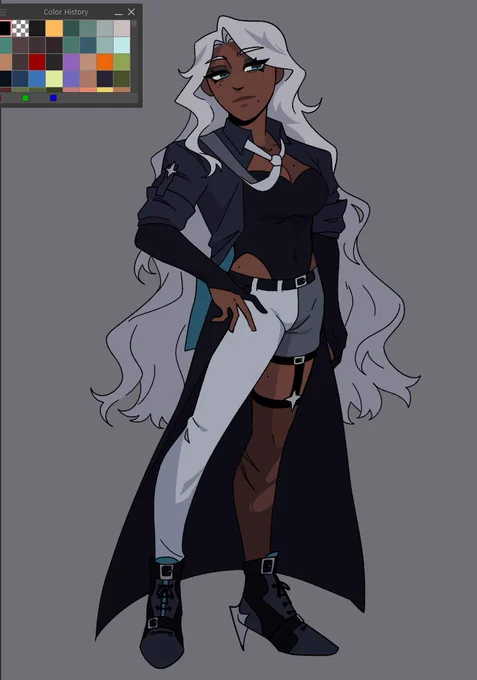 I just realized I never posted Esther's full design here whoops #oc