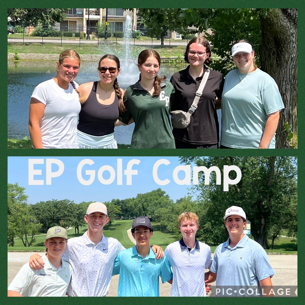 EpchsGolf's tweet image. Great final week of golf camp!
Tryouts ⛳️ are Monday, 8/11.
Looking 👀 forward to another great season for 25-26 school year 🐎
@EPCHSAthletics
@Epchs231
