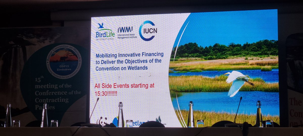 Zimbabwe is honoured to host the 15th Meeting of the Conference of the Contracting Parties to the Ramsar Convention on Wetlands (COP15) in the iconic Victoria Falls.
This conference is running from the 23rd of July to the 31st of July 2025, under the theme, “Protecting Wetlands