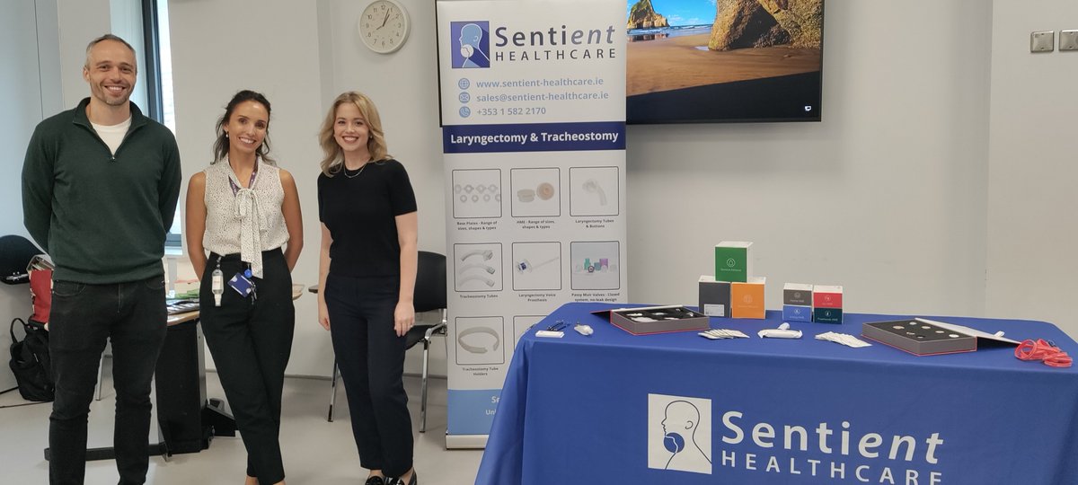 --Deirdre-- (@deeleav) on Twitter photo Congratulations to <a href="/SorchaMcManus/">Sorcha McManus</a> for organising such a successful event for our laryngectomy patients <a href="/stjamesdublin/">St James's Hospital</a> today. Thank you to Lacey <a href="/AtosMedicalUK/">Atos Medical UK</a> & Aidan Hunt from Sentient Healthcare for coming to demonstrate the new Provox Life product range.
<a href="/CancerInstIRE/">Trinity St James's Cancer Institute</a> Congratulations to <a href="/SorchaMcManus/">Sorcha McManus</a> for organising such a successful event for our laryngectomy patients <a href="/stjamesdublin/">St James's Hospital</a> today. Thank you to Lacey <a href="/AtosMedicalUK/">Atos Medical UK</a> & Aidan Hunt from Sentient Healthcare for coming to demonstrate the new Provox Life product range.
<a href="/CancerInstIRE/">Trinity St James's Cancer Institute</a>