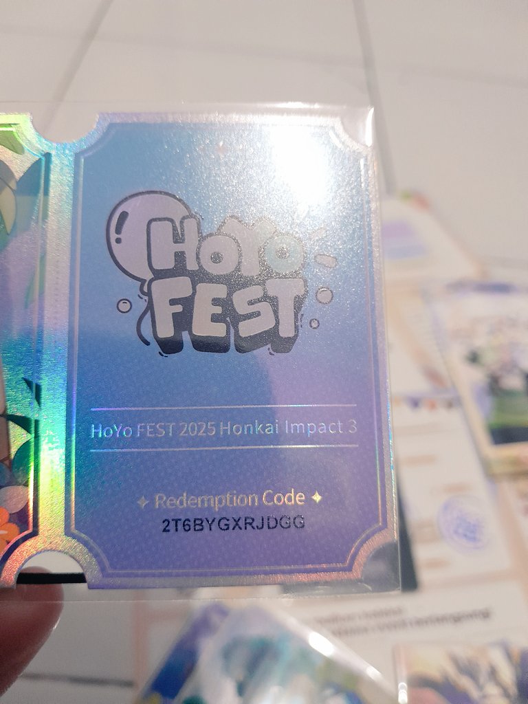 Chia_ez7's tweet photo. Yang mau reedem code HI3, soalnya aku gak main
#HI3 #HonkaiImpact3 #reedemcode #HoYoFEST2025 https://t.co/pUKaAf0Yku