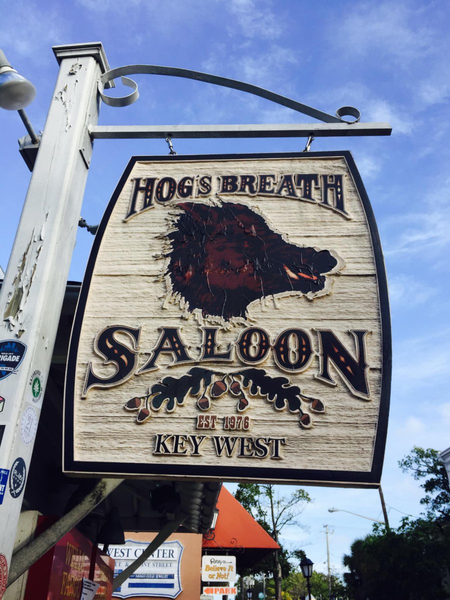 PartyInKeyWest's tweet image. Hog&apos;s Breath - ✅ No breath at all - ❌ #keywest #hogsbreath #duvalstreet

More: PartyinKeyWest.com/wp/
Follow us: @PartyInKeyWest
Hashtag us: #PartyInKeyWest
