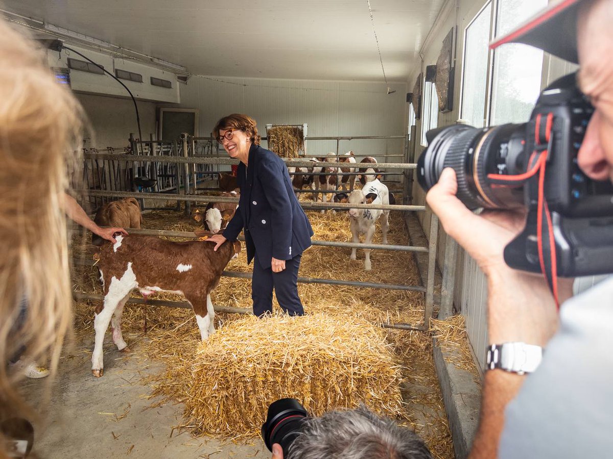 😢 Ce matin, avec la ministre <a href="/AnnieGenevard/">Annie Genevard</a>, nous avons rencontré des éleveurs bouleversés. Certains ont dû abattre tout leur troupeau. Mais la vaccination massive a commencé. Elle redonne de l’espoir.
Nous sommes à leurs côtés. #DermatoseNodulaire