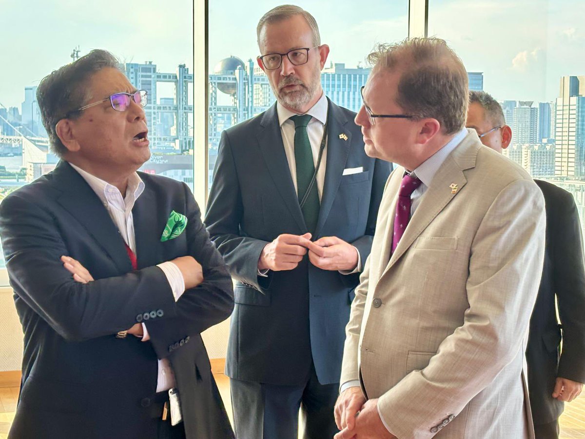 DeptofFHed's tweet image. 🇯🇵 Minister @lawlessj is busy in Japan building #innovation & #research connections & promoting Ireland as a location for international #collaboration - esp. in the face of global challenges
👀 Take a look at who he’s meeting …
tinyurl.com/4sayn388
@dfatirl @IrishEmbJapan
