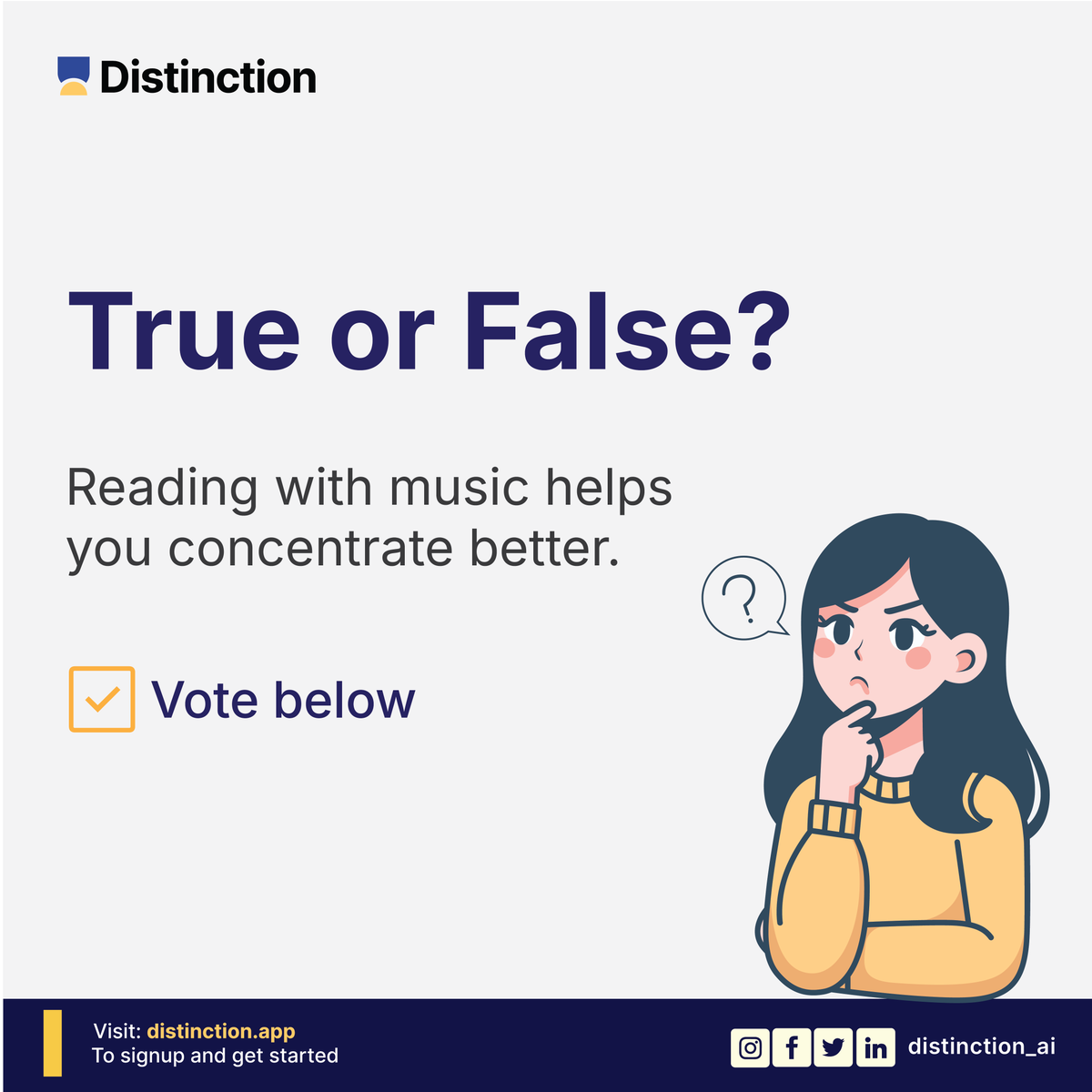 What's your take on this?

#CampusTrivia #Distinction #FlexiSAF