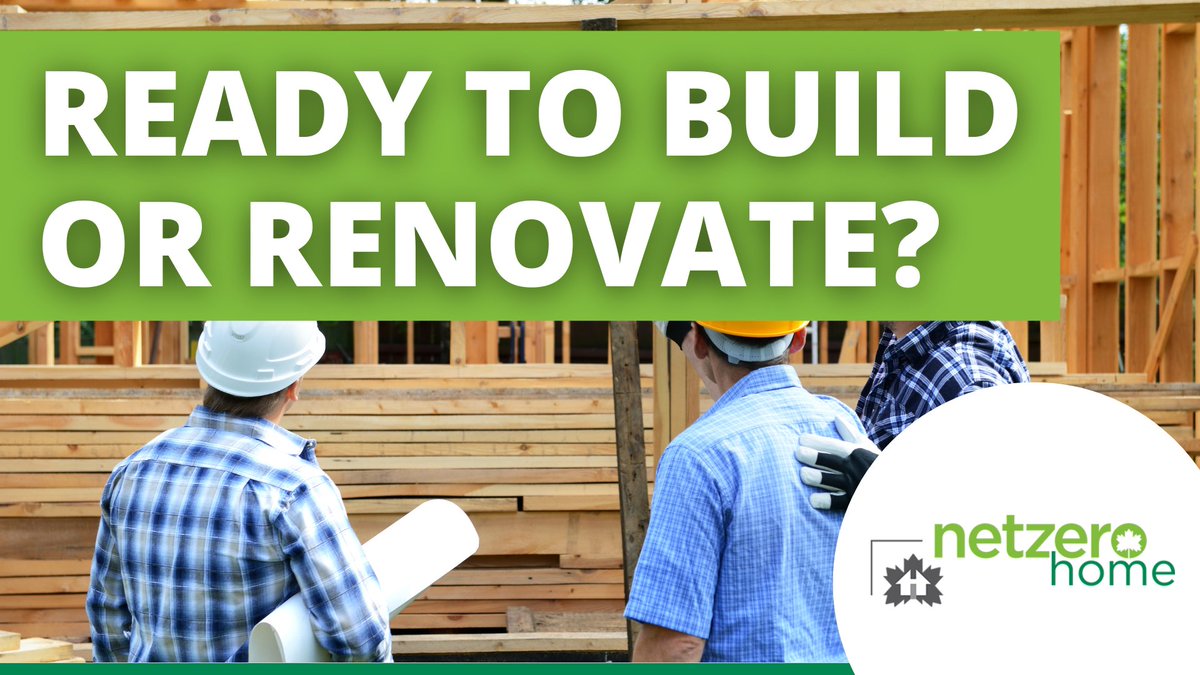 🔨 Ready to build or renovate? Find a Qualified #NetZero Builder or Renovator near you and start your journey to extremely energy efficient and comfortable living. chba.ca/findanetzeropro