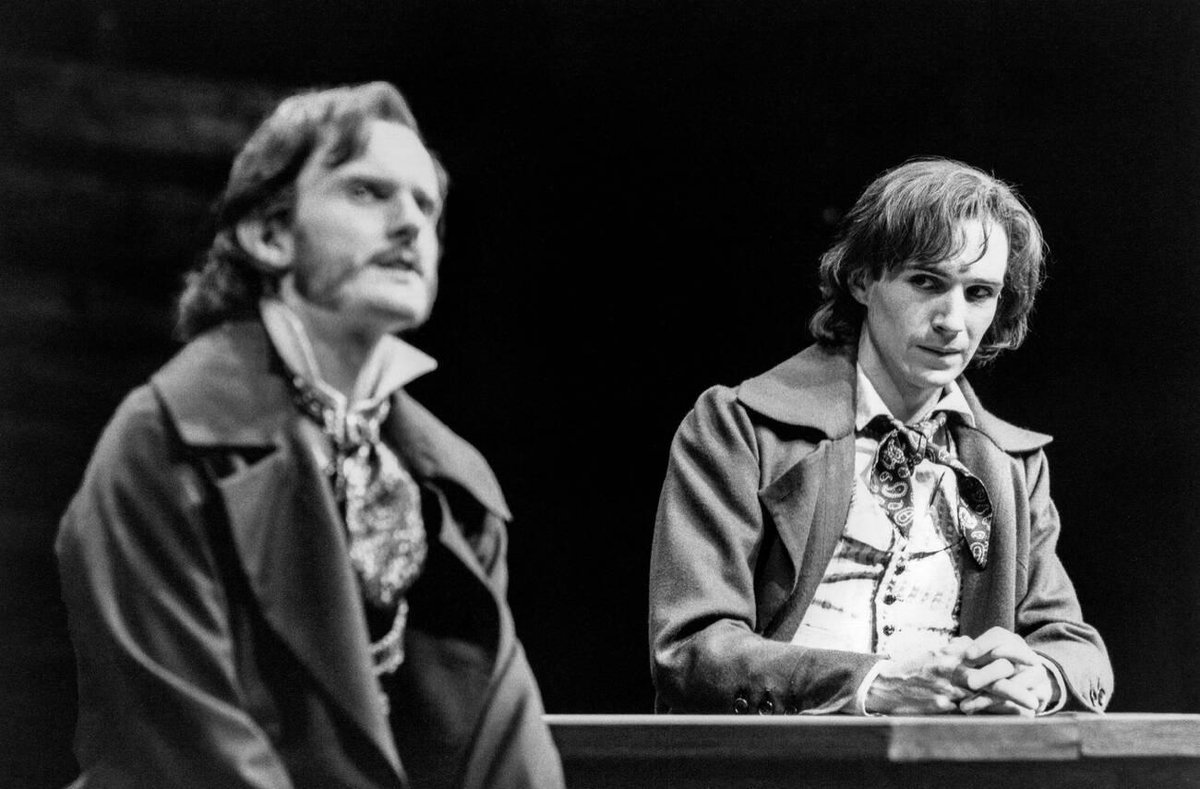 CharrrrrV_'s tweet image. Ralph Fiennes in Fathers and Sons, Cottesloe Theatre, 1987