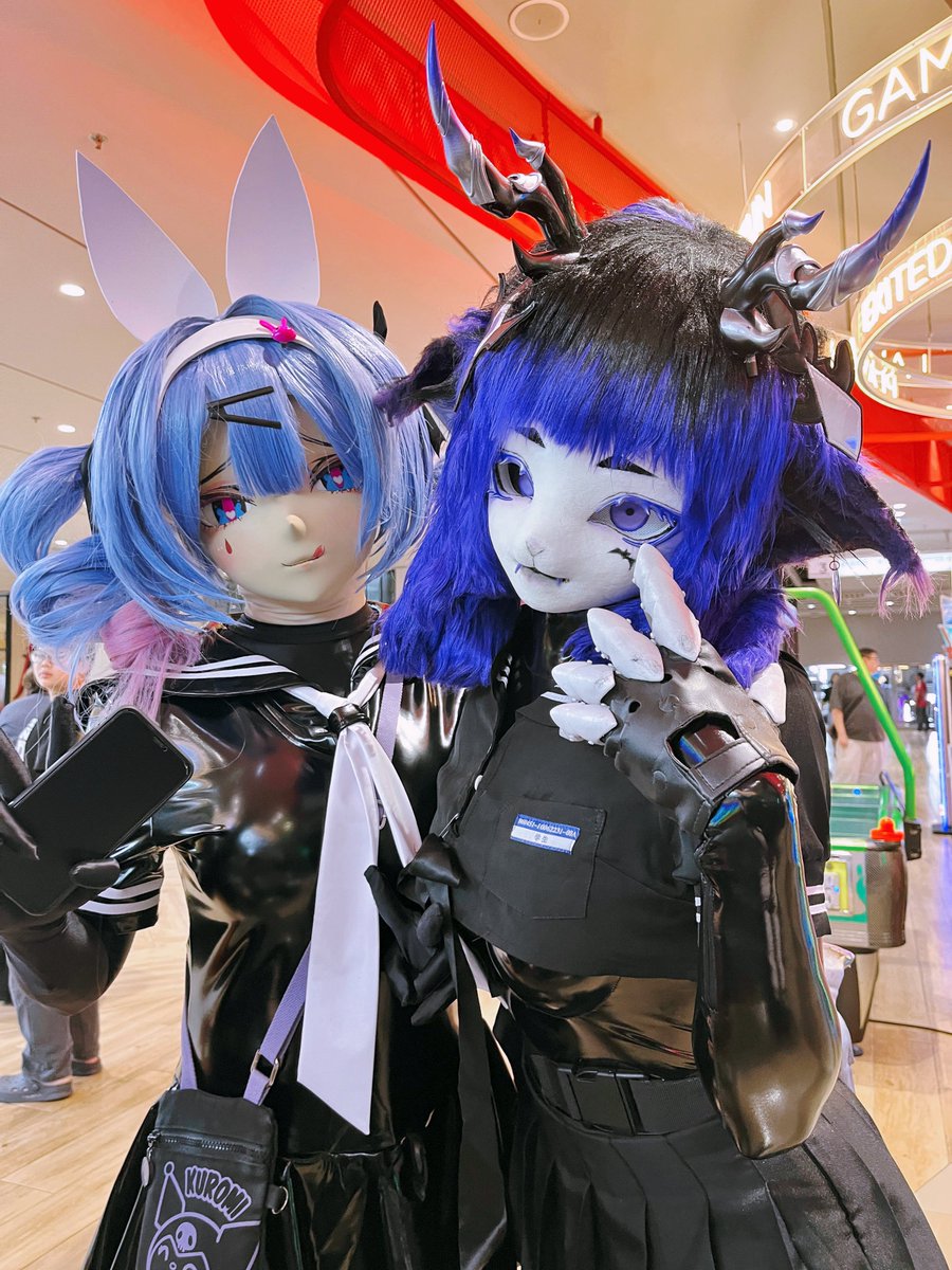 the_aurorax's tweet image. Kigurumi X Furry Kig
I think me on the right is not look like furry kig 🤣

I so obsessed with @TuniruPWonder,  if you met her in real life.. you will understand.. 

From now on we will have more hot content together!!