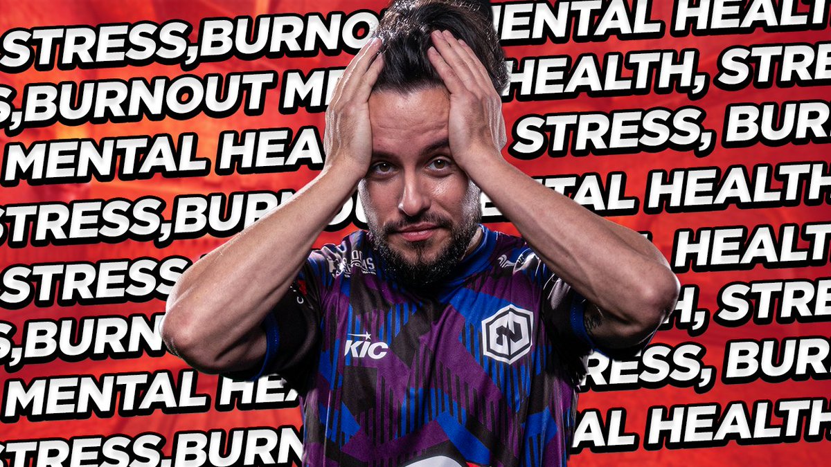 TeamEndpoint's tweet image. Ever felt stressed on a rankup game? now imagine that on on stage in a grand final 🤯
@av3kk is back to talk about Mental Health in esports from a pro player prespective. from the Highs of winning to extreme lows, burnout and stress
youtu.be/f-uRlblcsWw