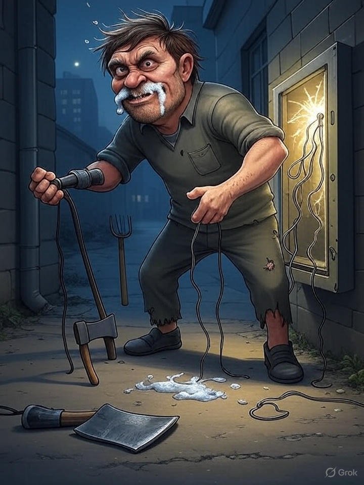 UkroWatch's tweet image. Ukrainiec zatrzymany za sabotaż. 36-letni Ihor H. uszkodził kluczową infrastrukturę wodociągową i energetyczną. W tle kradzież dokumentu tożsamości.
Czytaj więcej: wbijamszpile.pl/ukrainiec-zatr…
Obserwuj: @ukrowatch