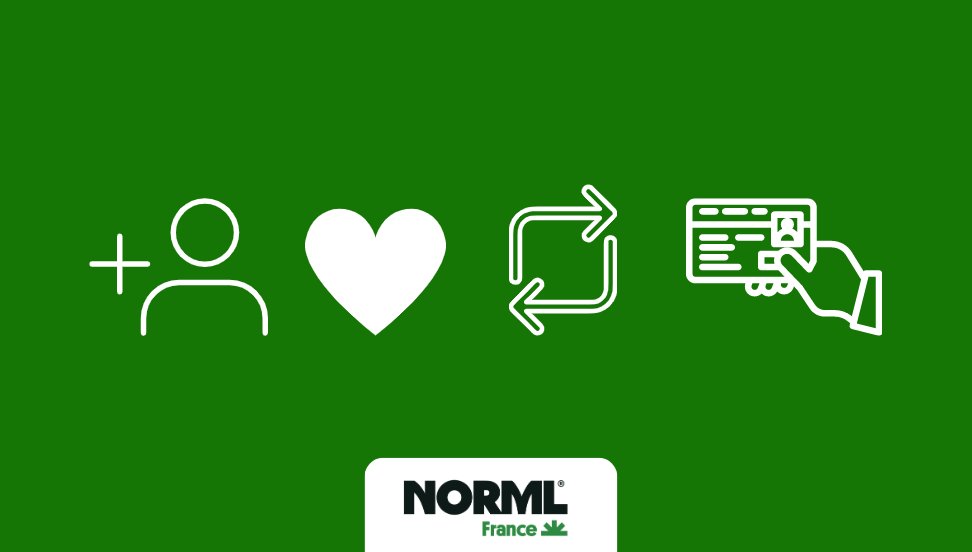 NORML France (@normlfr) on Twitter photo Savez-vous que le jeudi est le meilleur jour (après les autres) pour suivre et faire suivre, liker, partager ou adhérer à <a href="/NORMLfr/">NORML France</a> ? Vous pouvez aussi tout faire en même temps, c'est le bingo magique NORML France
(et vous en êtes capable).
#Legalisation2025 Savez-vous que le jeudi est le meilleur jour (après les autres) pour suivre et faire suivre, liker, partager ou adhérer à <a href="/NORMLfr/">NORML France</a> ? Vous pouvez aussi tout faire en même temps, c'est le bingo magique NORML France
(et vous en êtes capable).
#Legalisation2025