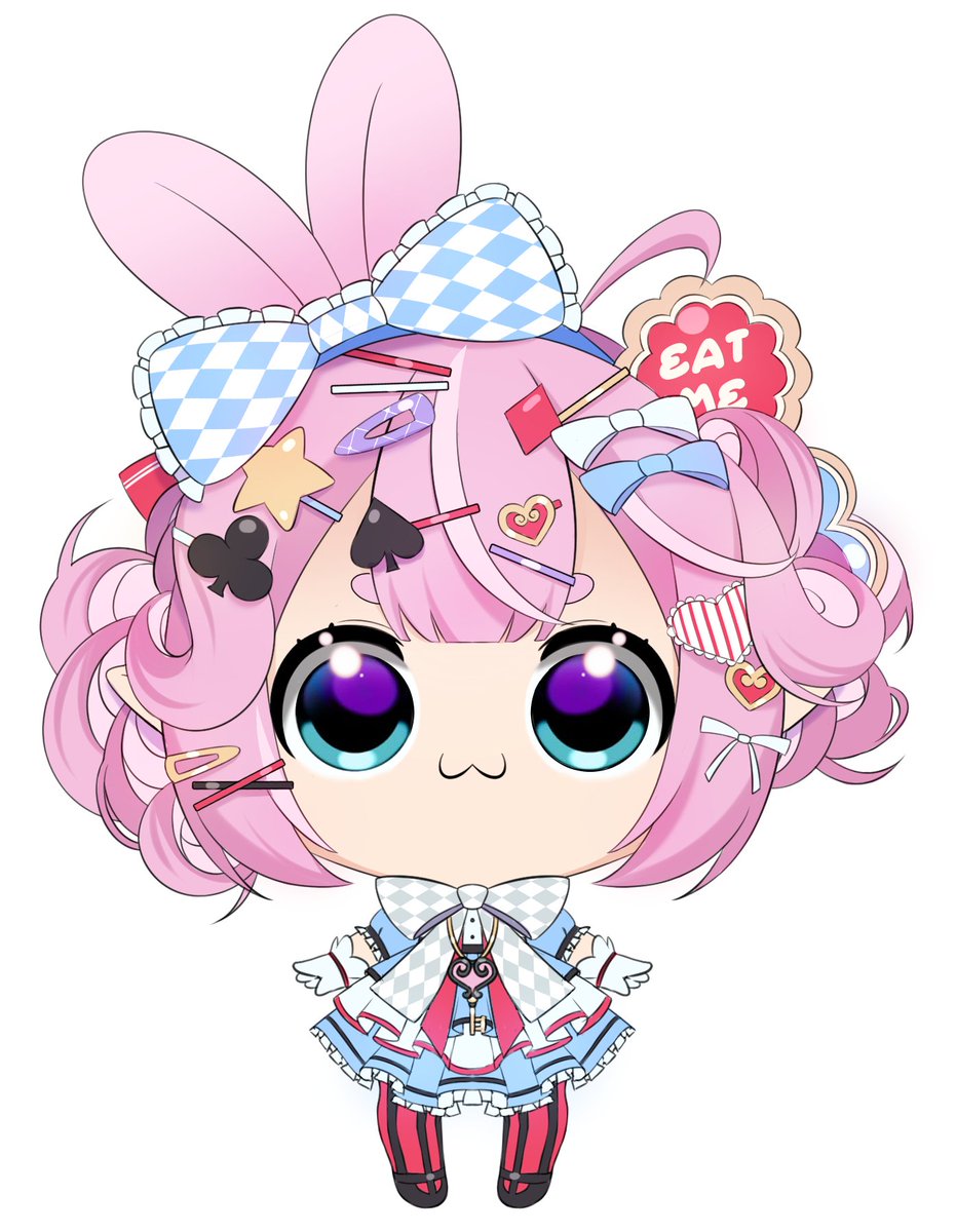 keiirosart's tweet image. I had to offer up a cute 'chibi in wonderland'
as payment for putting her in a straightjacket #gremlincontest
p.s. please don't eat her