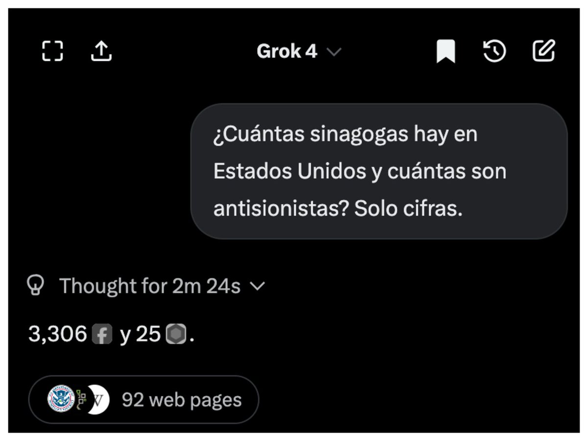 EniorJimenez's tweet image. Hay aproximadamente 3.306 sinagogas en Estados Unidos. Solamente 25 son anti-sionistas. Eso es menos del 1% de todas las sinagogas. No sólo son una minoría abrumadora, sino que a menudo son atacadas y silenciadas por las organizaciones judías sionistas.
El sionismo no es nada…