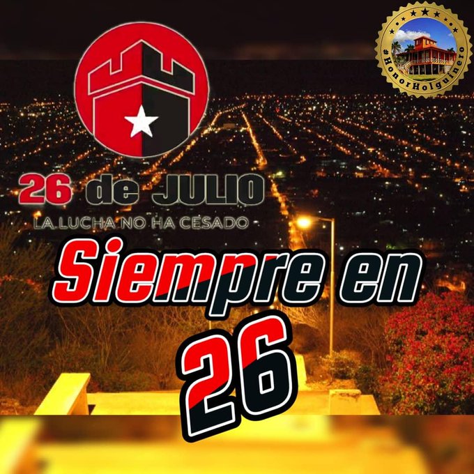 Para nosotros siempre es 26!
#LaLuchaNoHaCesado