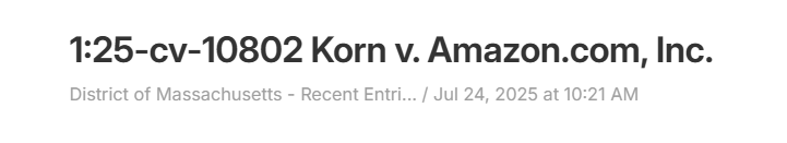 scrolling thru recent updates to court documents on PACER, as one does, and ... excuse me?