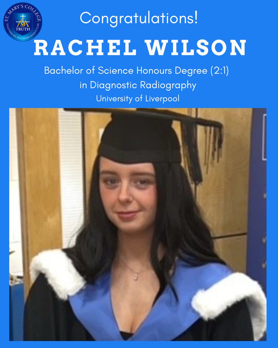 Congratulations to Rachel on her recent graduation from the University of Liverpool. A fantastic achievement.