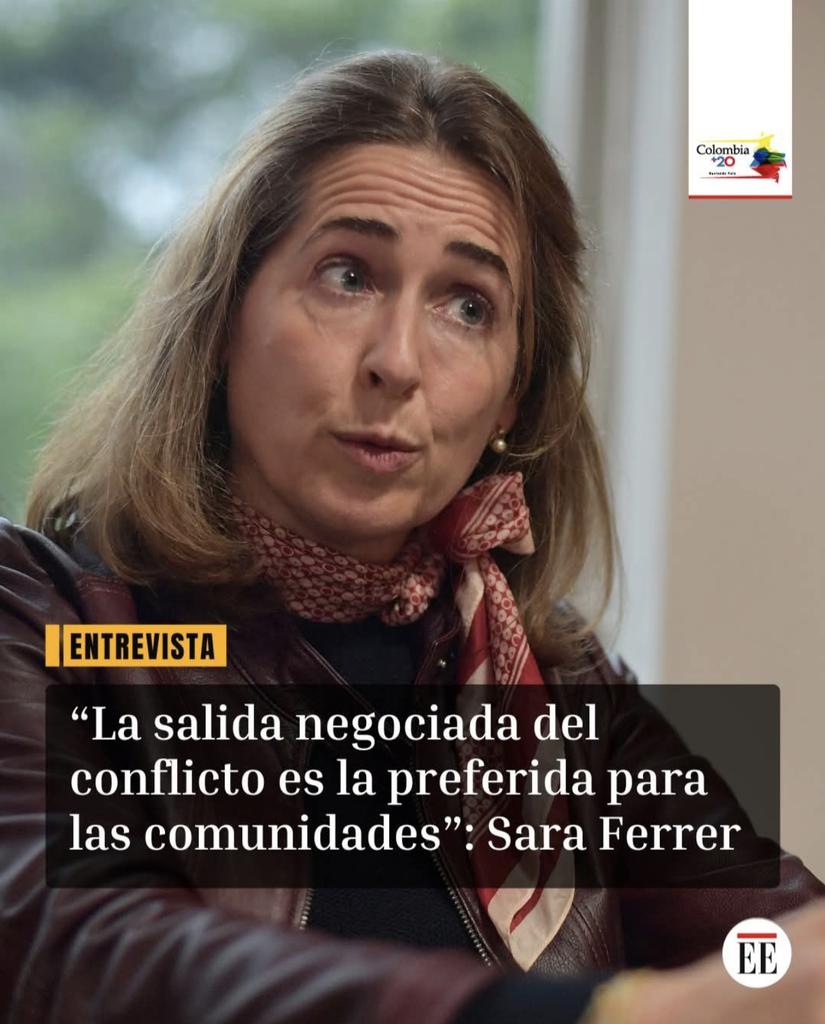 PnudColombia's tweet image. 4 años de aprendizajes y experiencias nos deja el legado de nuestra Representante Residente @SaraFOlivella al finalizar su misión por Colombia 🇨🇴 ¡Gracias por tanto Sara!

Conoce más en la invitación que @ElEspectador le hizo para cerrar su ciclo

🔗 tinyurl.com/u7yrbpby