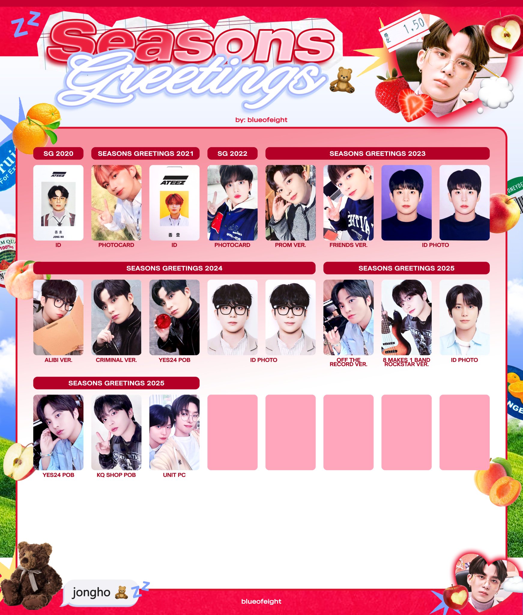 ATEEZ シーグリ トレカ 2020 社員証 SEASONSGREETINGS ATEEZ サン トレカ 社員証 シーグリ 2020 2021 - メルカリ