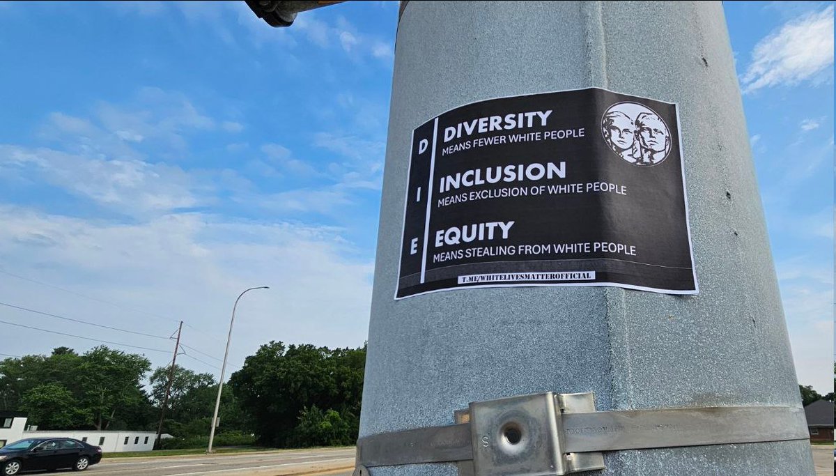 WLMInitiative's tweet image. Activists were in Western Illinois this past weekend placing stickers to help wake up White folk.
Join today and get started in our mission.