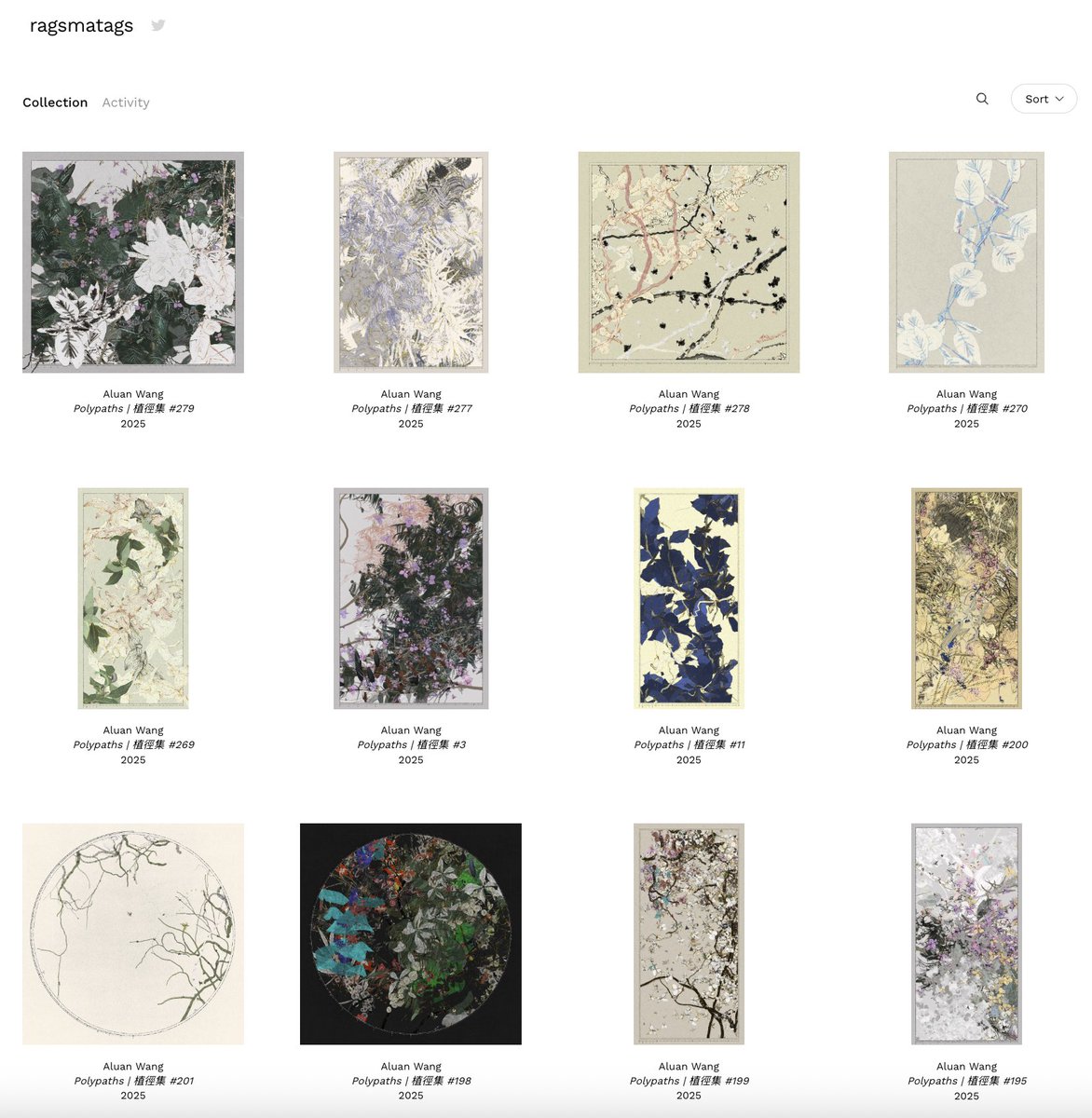 Wow: <a href="/ragsmatags/">rags</a> has amassed quite a gorgeous assortment of 'Polypaths'. 

Diverse across aspect-ratio, style, and palette. 

Thank you for supporting Aluan Wang's vision and immersing yourself wholeheartedly. ❤️‍🔥