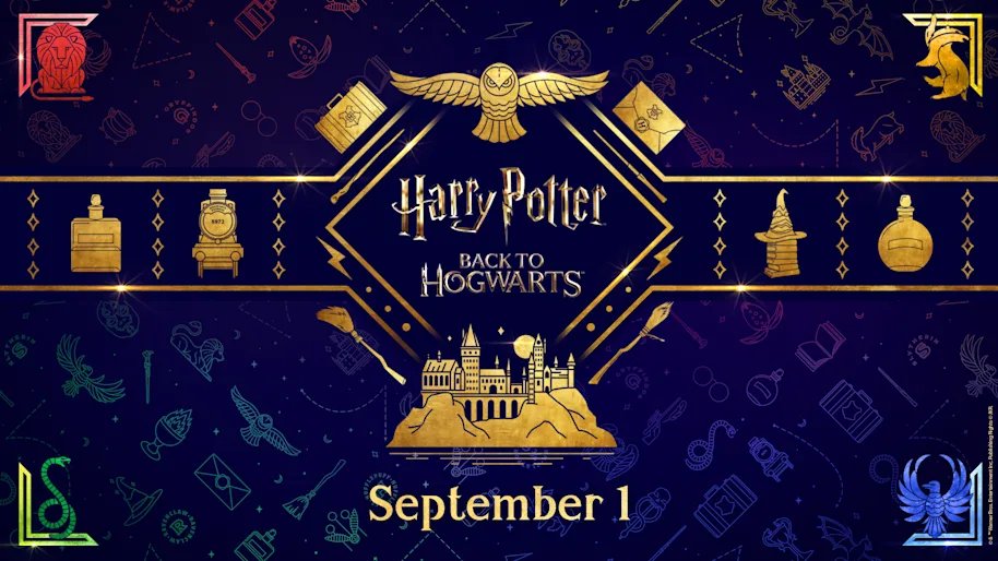 WW_Direct's tweet image. The official HARRY POTTER account has announced the return of its BACK TO HOGWARTS event
A worldwide online showcase on YouTube, TikTok and Instagram
· At around 10.40 BST / 5.40 ET
· Many magical surprises and news
· Countdown on Platform 9 3/4 of the Studio Tour
