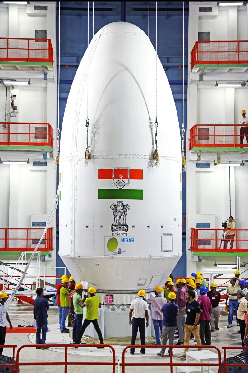 Bosky Khanna (@boskykhanna) on Twitter photo Work to launch NISAR- <a href="/isro/">ISRO</a> & <a href="/NASA/">NASA</a> collaboration satellite intensifies at Sriharikotta, ahead of scheduled launch on July 30
<a href="/NewIndianXpress/">The New Indian Express</a> <a href="/XpressBengaluru/">TNIE Karnataka</a> <a href="/KannadaPrabha/">kannadaprabha</a> <a href="/santwana99/">santwanabhattacharya</a> <a href="/Cloudnirad/">Nirad Mudur</a> <a href="/NammaBengaluroo/">ನಮ್ಮ ಬೆಂಗಳೂರು Namma Bengaluru</a> <a href="/NammaKarnataka_/">Namma Karnataka</a> <a href="/PMOIndia/">PMO India</a> <a href="/DrJitendraSingh/">Dr Jitendra Singh</a> Work to launch NISAR- <a href="/isro/">ISRO</a> & <a href="/NASA/">NASA</a> collaboration satellite intensifies at Sriharikotta, ahead of scheduled launch on July 30
<a href="/NewIndianXpress/">The New Indian Express</a> <a href="/XpressBengaluru/">TNIE Karnataka</a> <a href="/KannadaPrabha/">kannadaprabha</a> <a href="/santwana99/">santwanabhattacharya</a> <a href="/Cloudnirad/">Nirad Mudur</a> <a href="/NammaBengaluroo/">ನಮ್ಮ ಬೆಂಗಳೂರು Namma Bengaluru</a> <a href="/NammaKarnataka_/">Namma Karnataka</a> <a href="/PMOIndia/">PMO India</a> <a href="/DrJitendraSingh/">Dr Jitendra Singh</a>
