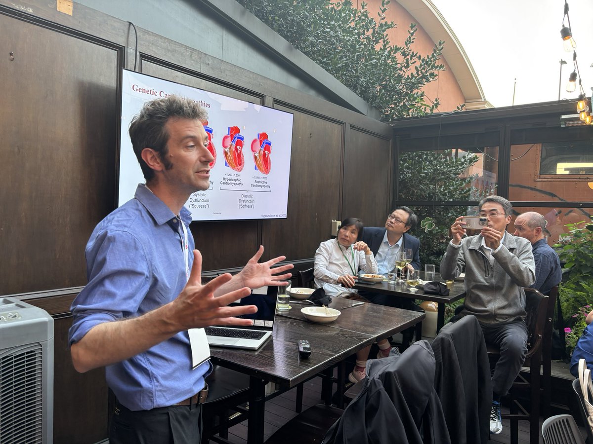 Sean M Wu, MD PhD (@seanm_wu) on Twitter photo Continuing the tradition of <a href="/StanfordCVI/">Stanford CVI</a> dinner reception at #bcvs2025 w great presentations from CVI alumni <a href="/ArunSharmaPhD/">Arun Sharma</a> @ Cedar Sinai, <a href="/mingtao_zhao/">Mingtao Zhao PhD @ NCH/OSU</a> @ Cinncinati Childrens, and current Instructors David Staudt & Masataka Nishiga (soon to be facuty <a href="/OhioState/">Ohio State</a> ) <a href="/Joseph_C_Wu/">Joseph C Wu, MD, PhD</a> Continuing the tradition of <a href="/StanfordCVI/">Stanford CVI</a> dinner reception at #bcvs2025 w great presentations from CVI alumni <a href="/ArunSharmaPhD/">Arun Sharma</a> @ Cedar Sinai, <a href="/mingtao_zhao/">Mingtao Zhao PhD @ NCH/OSU</a> @ Cinncinati Childrens, and current Instructors David Staudt & Masataka Nishiga (soon to be facuty <a href="/OhioState/">Ohio State</a> ) <a href="/Joseph_C_Wu/">Joseph C Wu, MD, PhD</a>