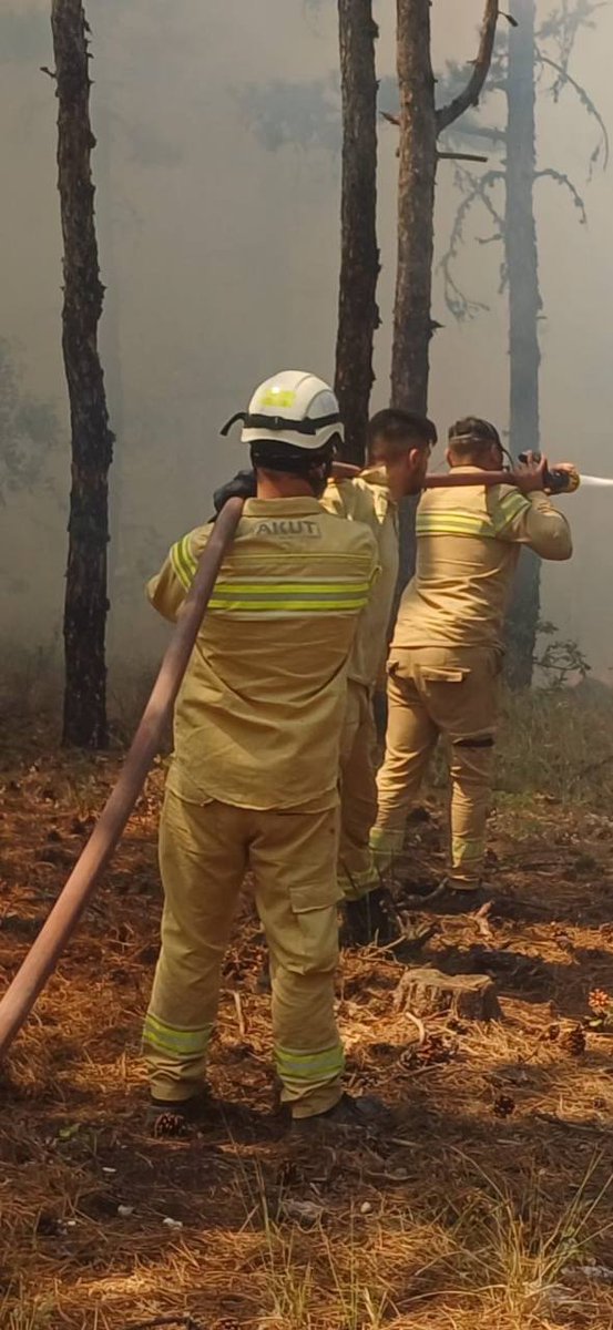 Eskişehir’deki orman yangınında şehit olan 3 AKUT gönüllüsünün son görüntüleri ortaya çıktı.