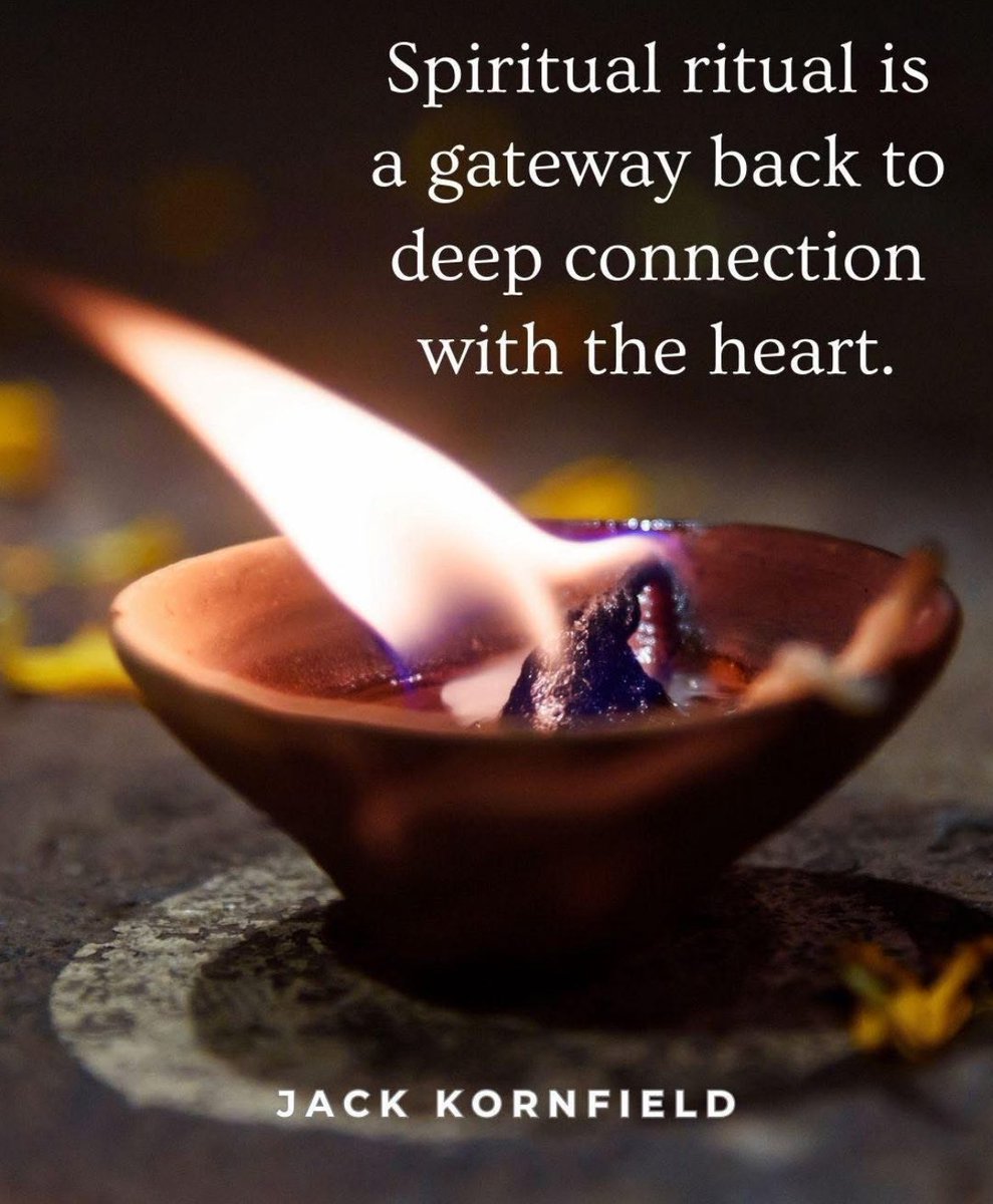 Ritual, ceremony, offering, and devotion all are powerful gateways back to the deep connection of the heart. When we have those in spiritual life, our practice and our being have the opportunity to open up in a beautiful way.

#ritual #ceremony #devotion #offering #spirituality